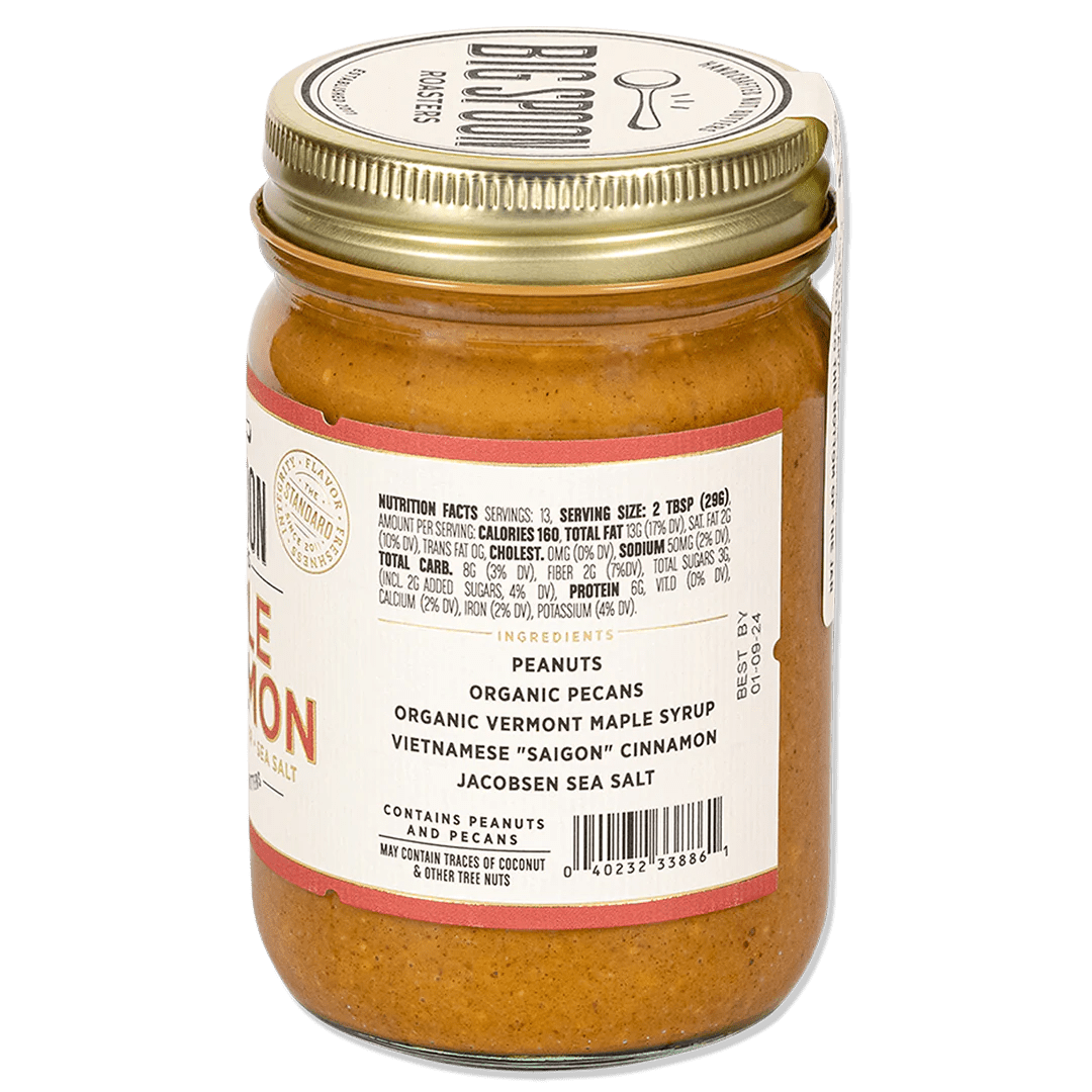 Maple Cinnamon Peanut & Pecan Butter - Java Momma