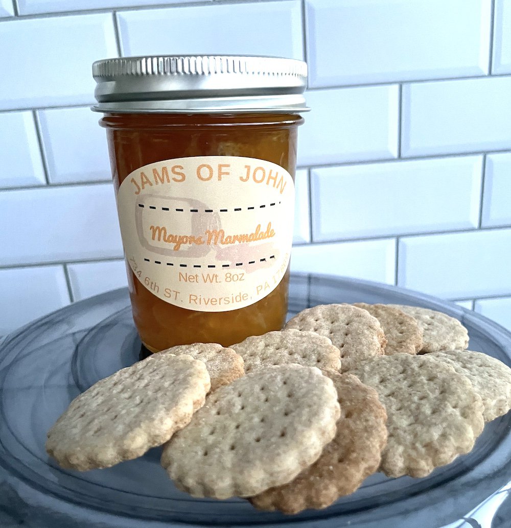Mayors Marmalade Spread with Tea Biscuits - Java Momma