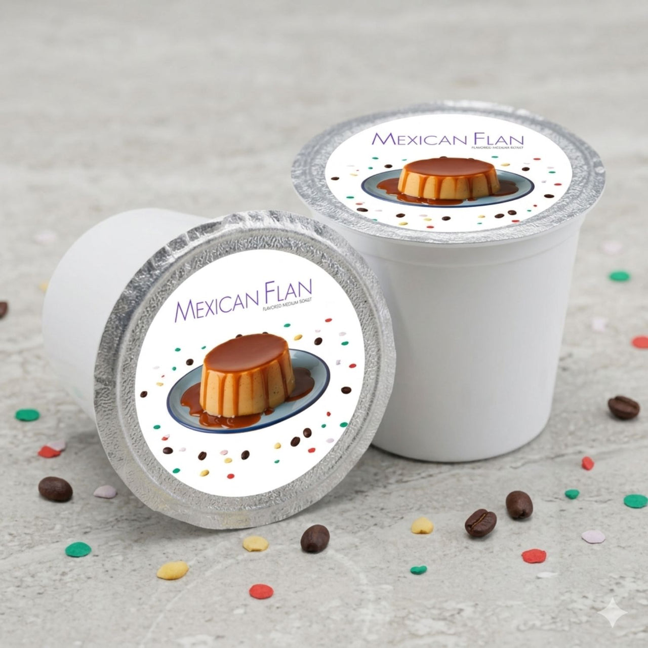 Mexican Flan Flavored Coffee – Creamy Caramel Medium Roast