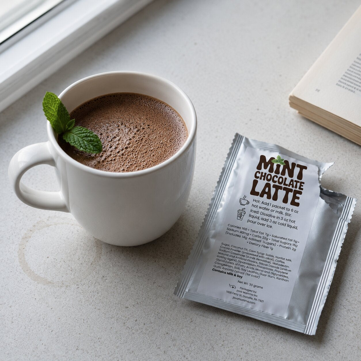 Mint Chocolate Latte Drink Mix