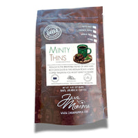 Thumbnail for Minty Thins flavored coffee bag on a neutral background