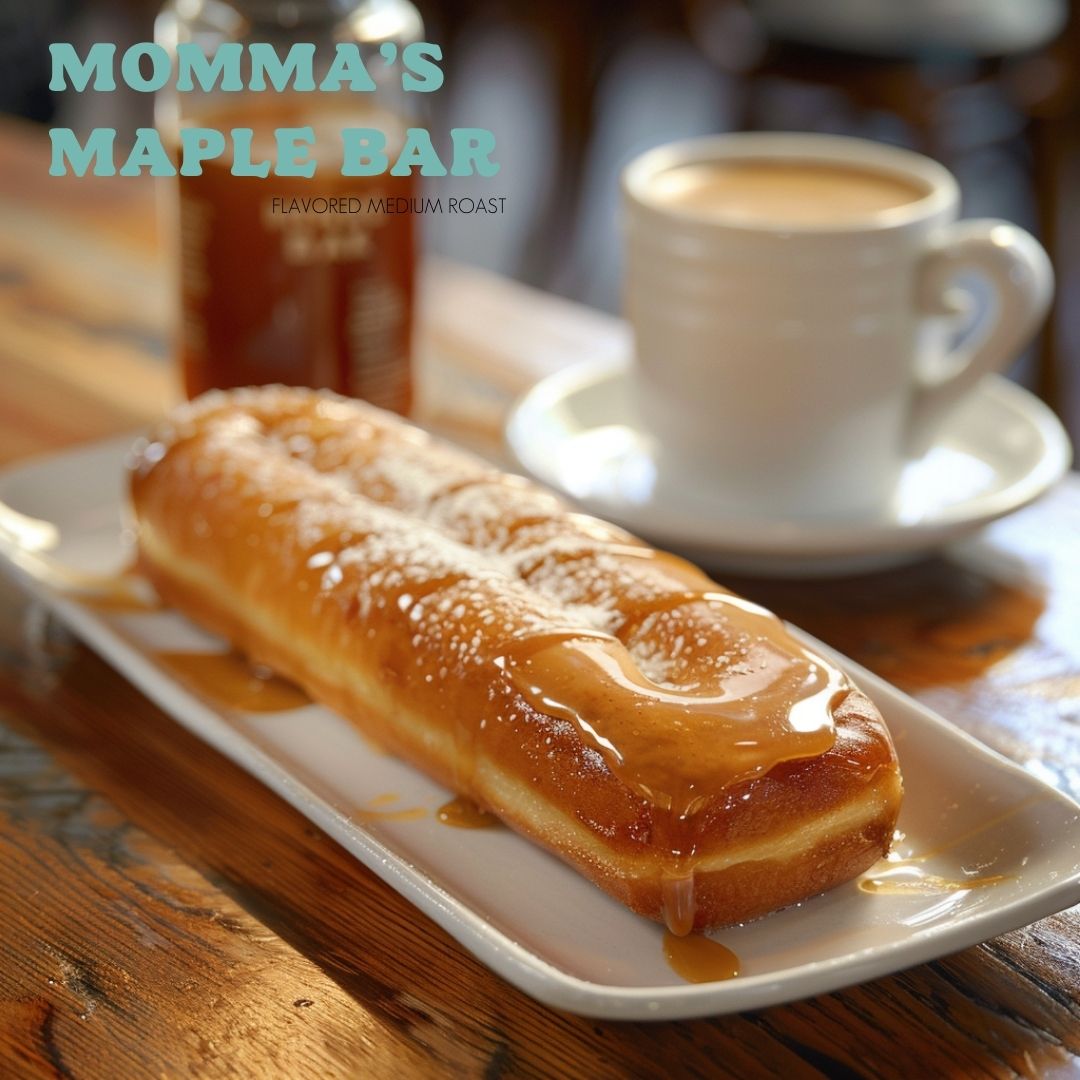Momma's Maple Bar Flavored Coffee - Java Momma