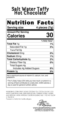 Thumbnail for Momma's Munchies - Hot Chocolate Salt Water Taffy - Java Momma