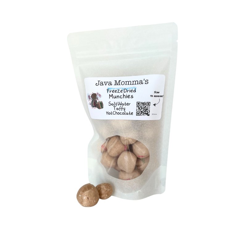 Momma's Munchies - Hot Chocolate Salt Water Taffy - Java Momma