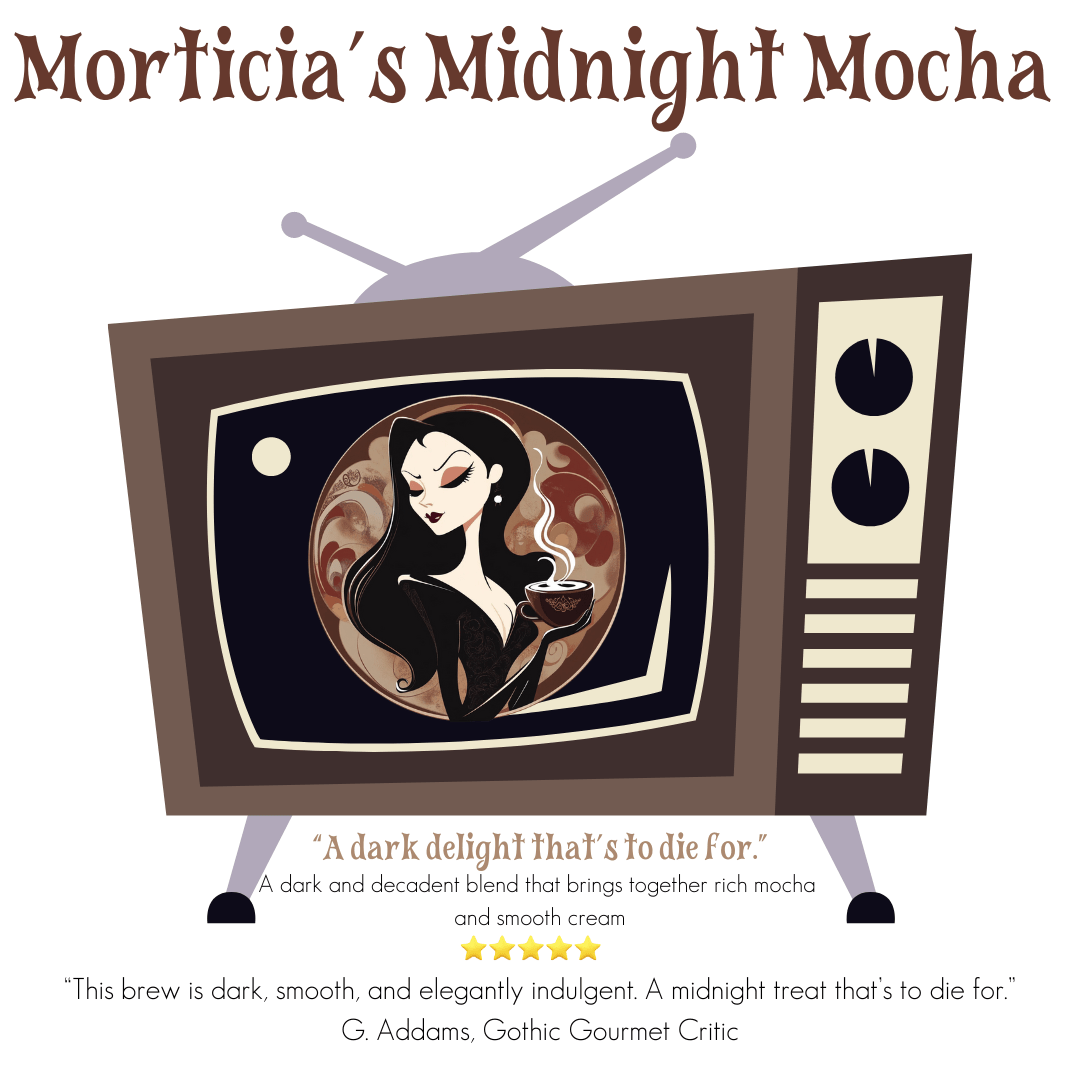 Morticia's Midnight Mocha Flavored Coffee - Java Momma