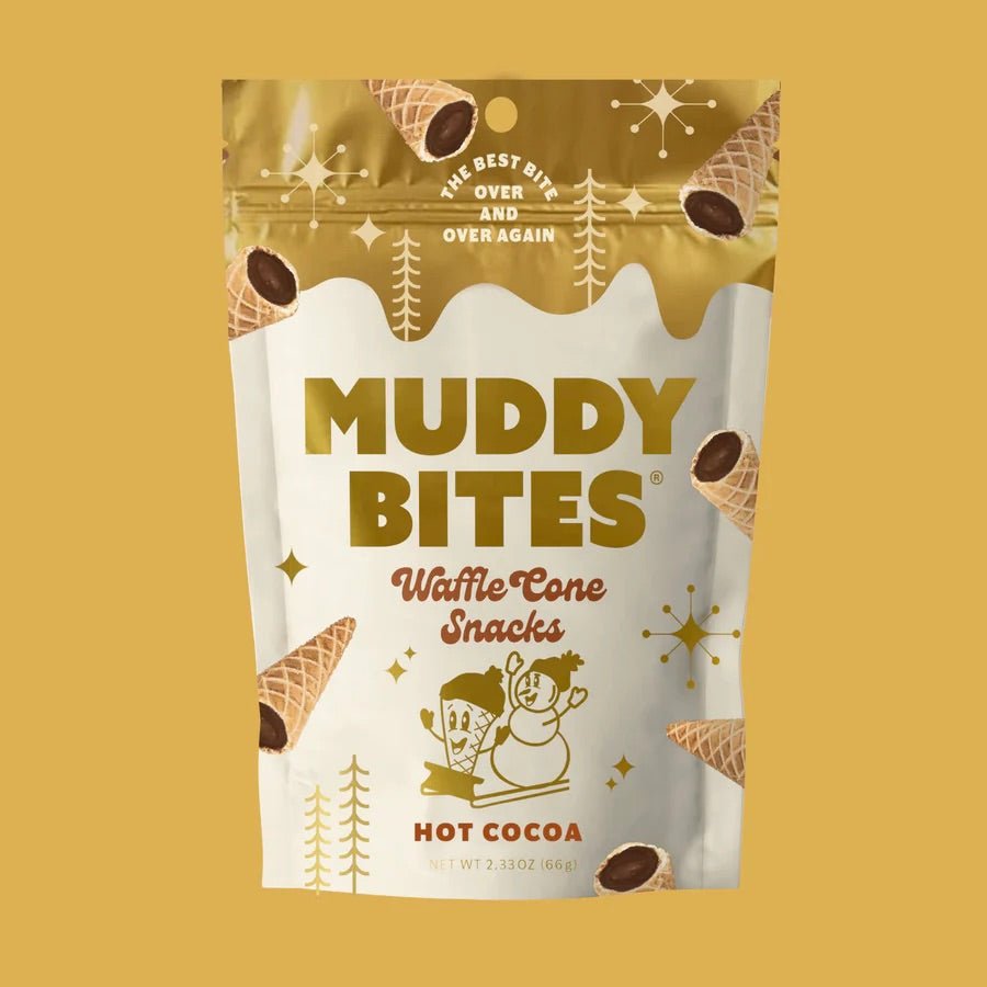 Muddy Bites Hot Cocoa Waffle Bites - Java Momma