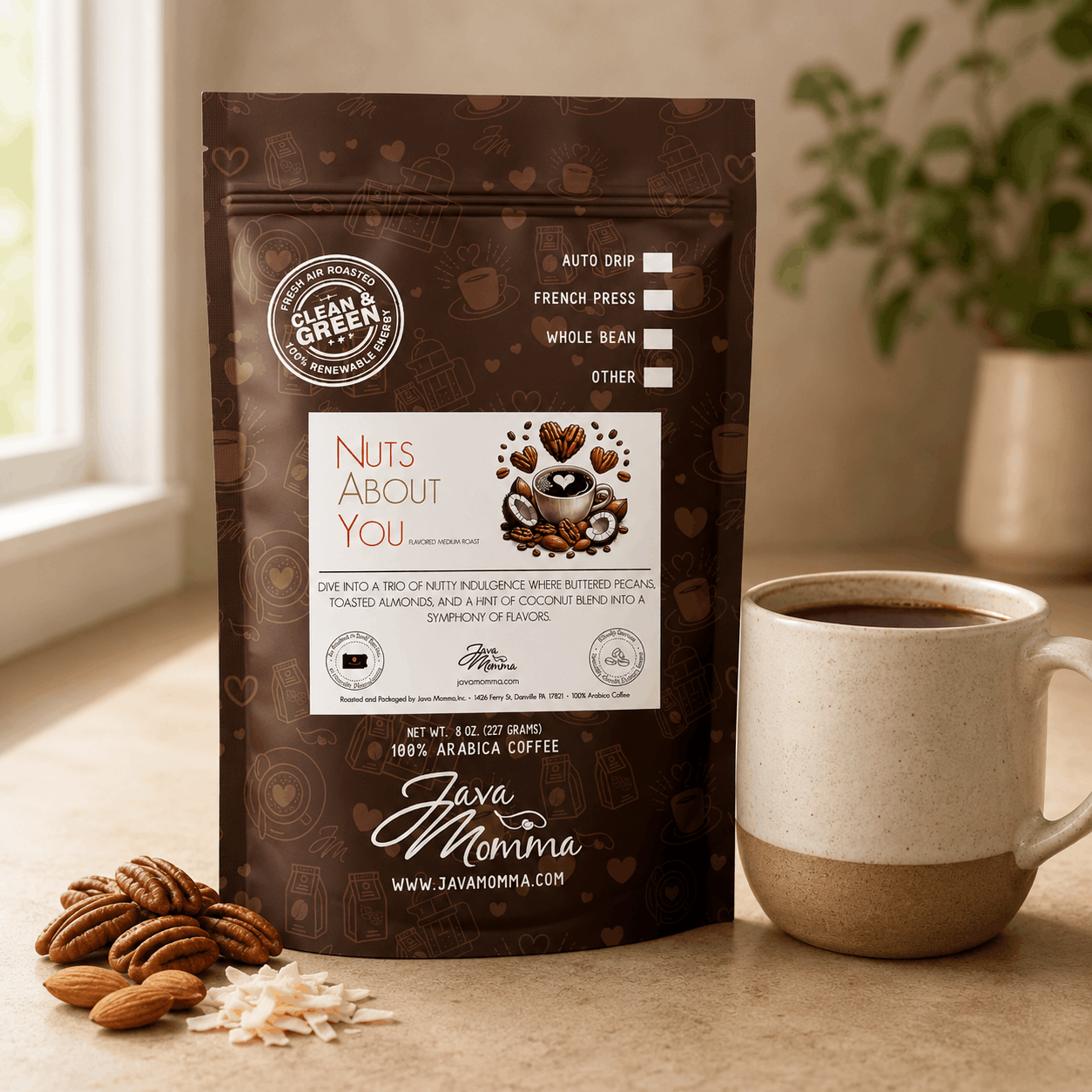 Nuts About You Flavored Coffee
