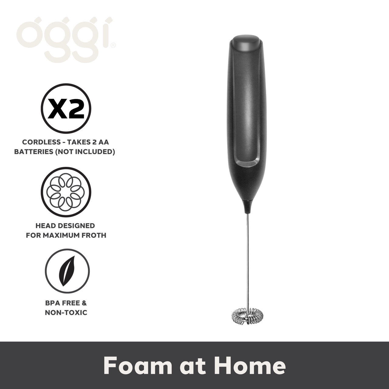 Handheld Frother – Whip It Real Good ☕⚡