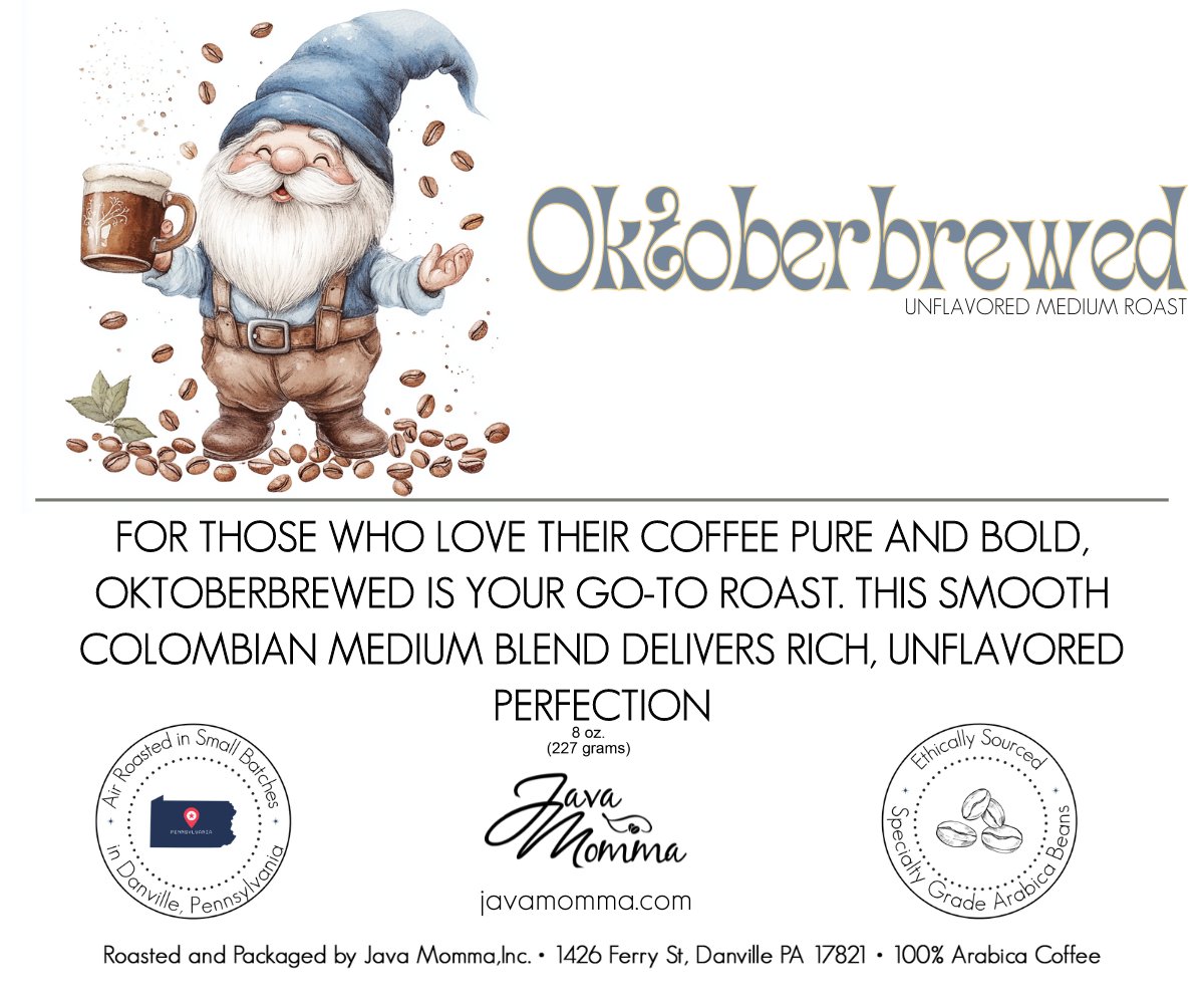 Oktoberbrewed – Pure & Bold Colombian Medium Roast ☕🍁 - Java Momma