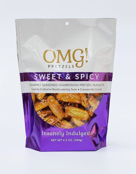 OMG Pretzels - Sweet & Spicy Sourdough Pretzel Nuggets - Java Momma