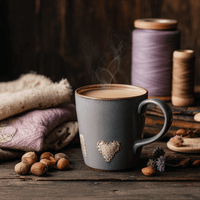 Thumbnail for Stitched Together Coffee Duo – Pumpkin Spice & Nutty Sweetness for Fall Vibes
