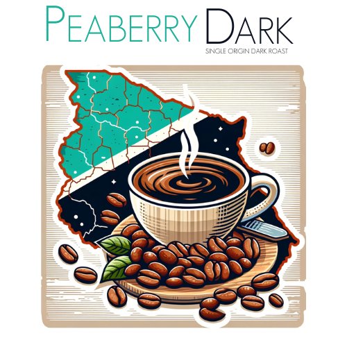 Peaberry Single Origin Dark Roast - Java Momma