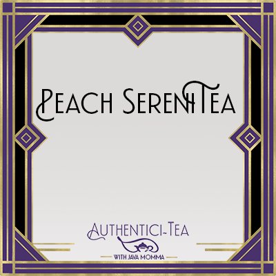 Peach SereniTea - Java Momma