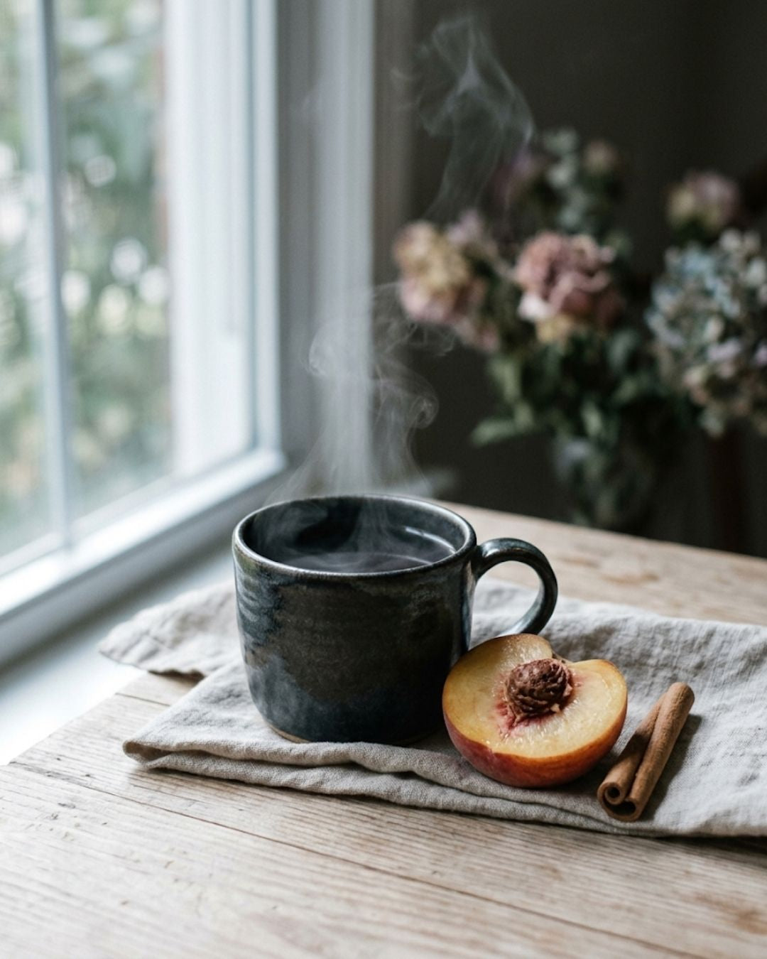 Peach Pie Flavored Coffee