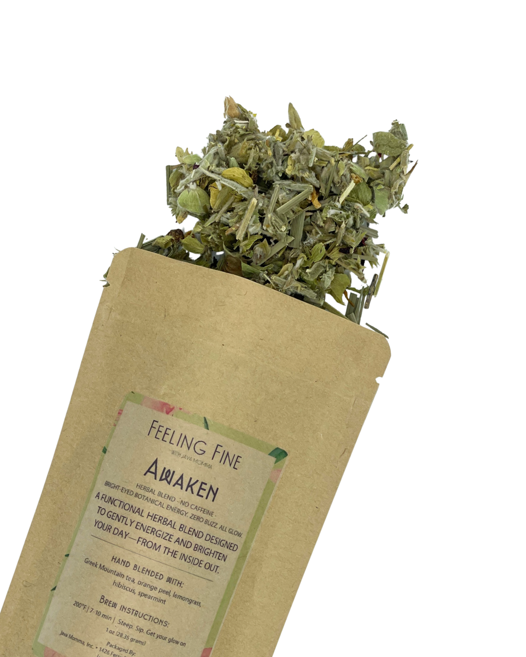 Awaken 🌞  – Bright Herbal Energy Without the Buzz