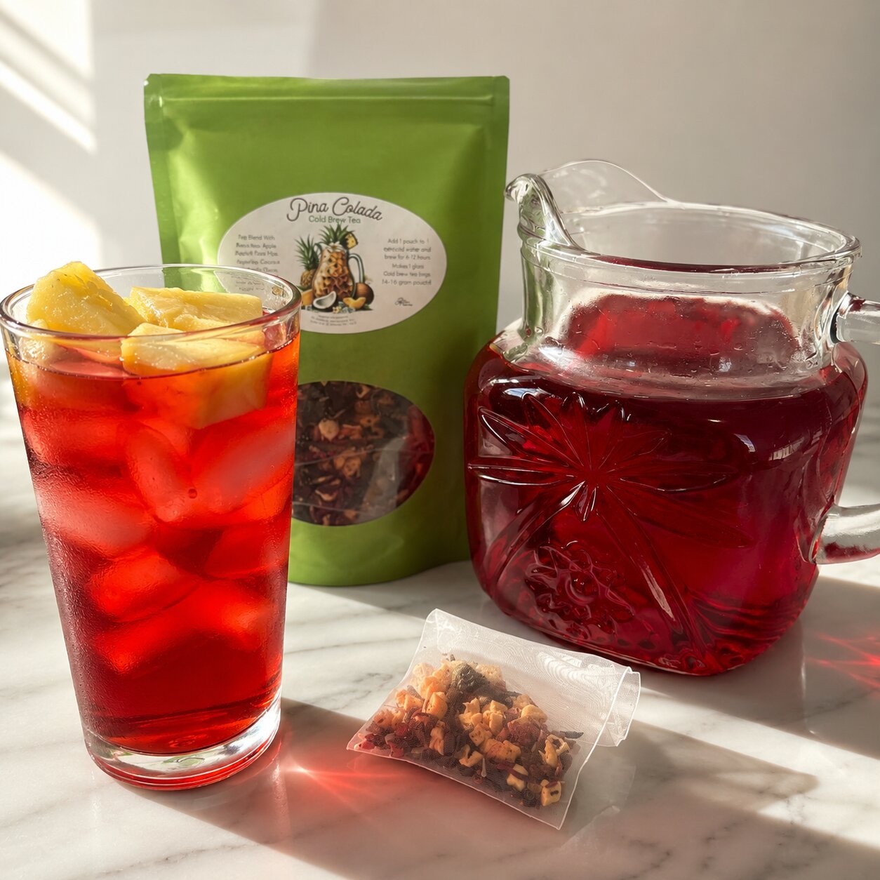 Pina Colada Cold Brew Tea Pods