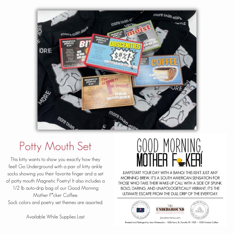 Potty Mouth Box - Java Momma