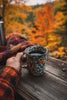 Java Momma Spice to Meet You Pumpkin Spice Coffee bag, medium roast Arabica flavored with cinnamon, clove, and nutmeg.