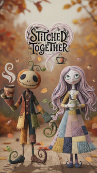 Stitched Together Coffee Duo – Pumpkin Spice & Nutty Sweetness for Fall Vibes