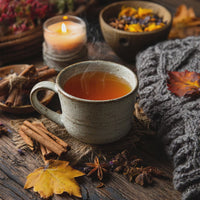 Pumpkin Crème Chai 🎃 – Bold Black Tea with Real Pumpkin & Spices