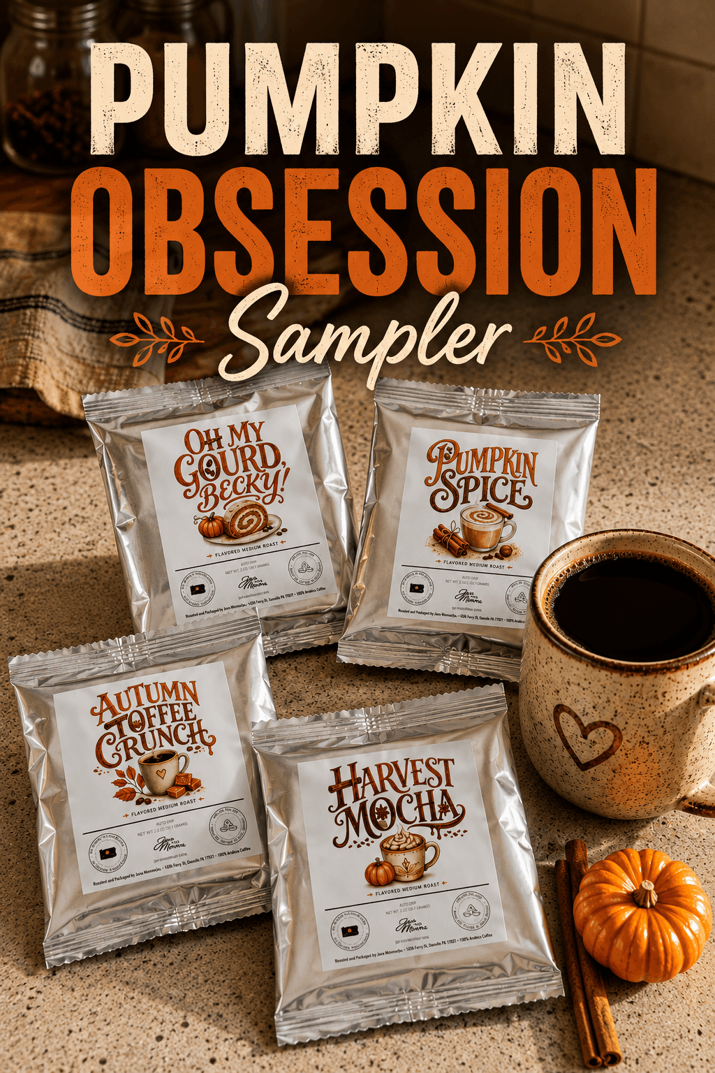 Pumpkin Obsession Coffee Sampler