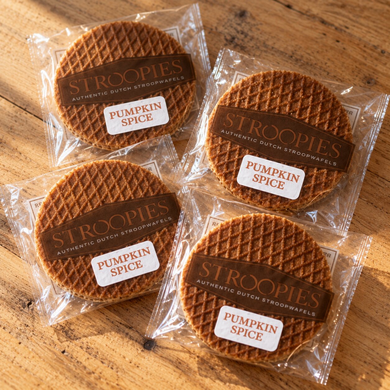 Pumpkin Spice Stroopies Singles