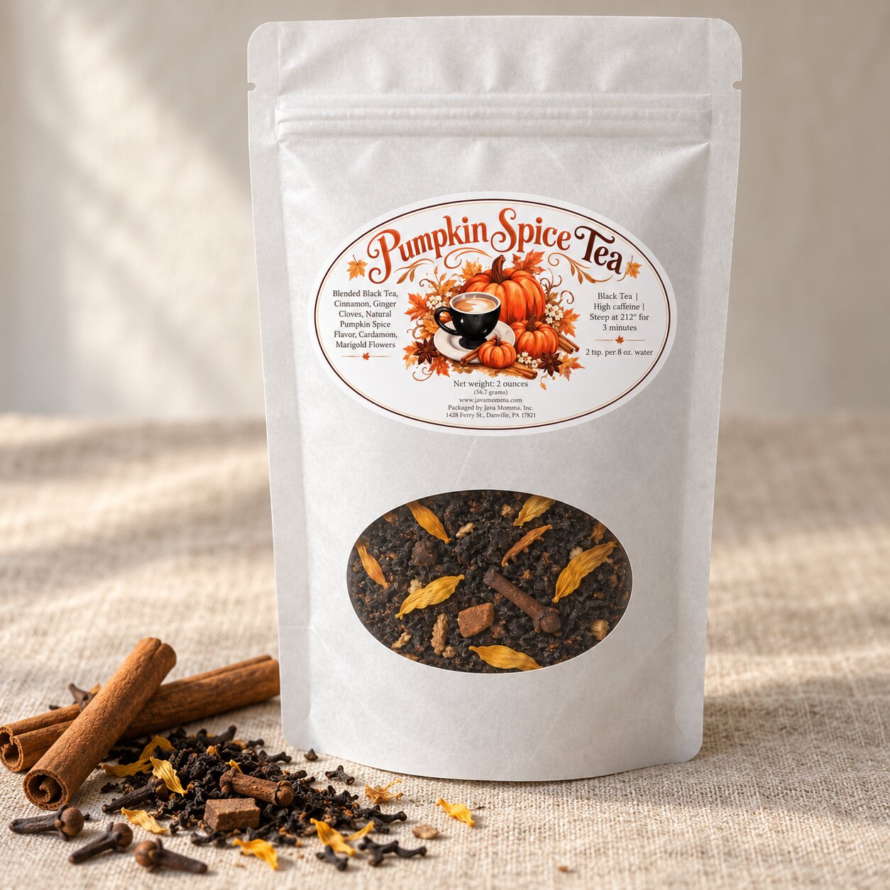 Pumpkin Spice Tea