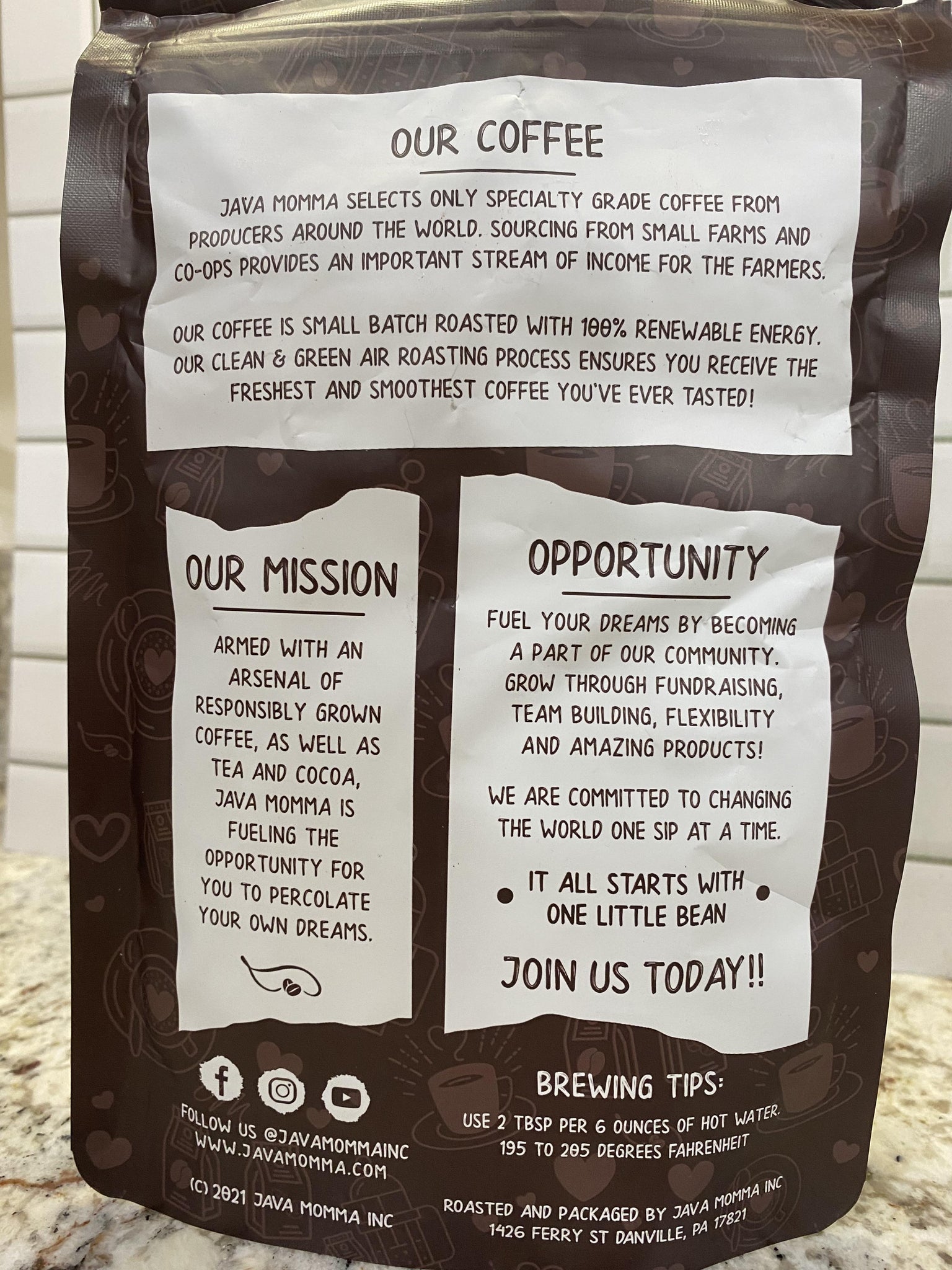 Rainforest Crunch Flavored Coffee – Java Momma