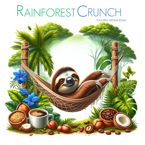 Rainforest Crunch Flavored Coffee - Java Momma