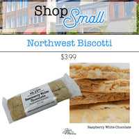 Thumbnail for Raspberry White Chocolate Biscotti Double Pack - Java Momma