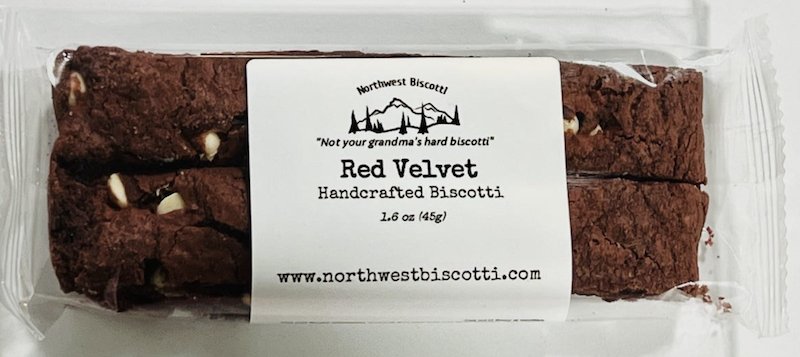 Red Velvet Biscotti Double Pack – A Sweet, Velvety Indulgence - Java Momma