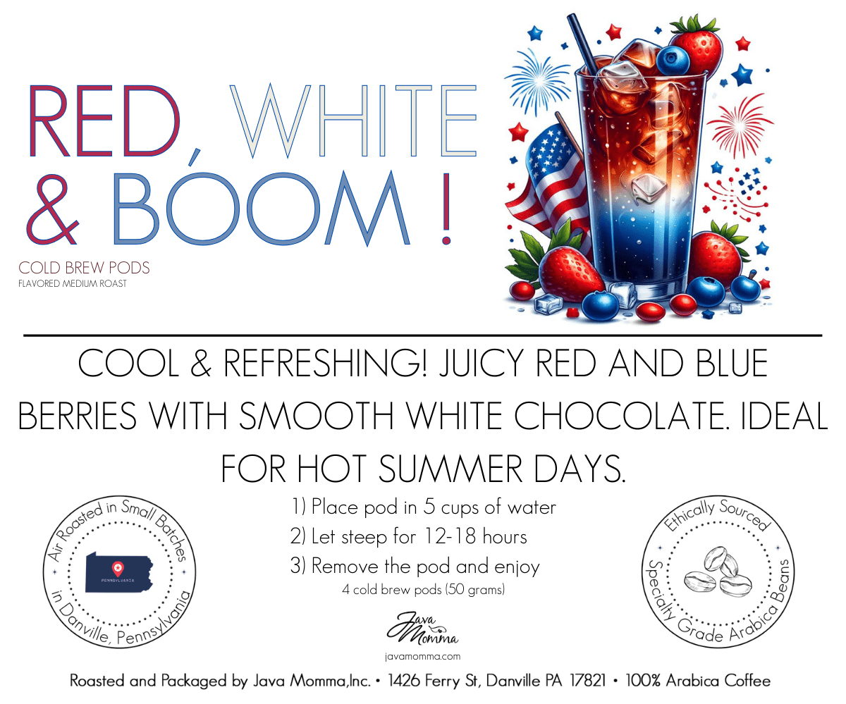 Red, White, and BLOOM Set - Java Momma