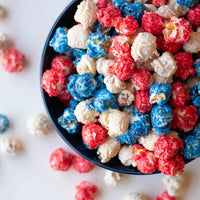 Thumbnail for Red White and Blue Vanilla Popcorn Sweet Singles - Java Momma