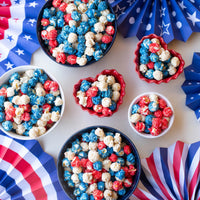 Thumbnail for Red White and Blue Vanilla Popcorn Sweet Singles - Java Momma