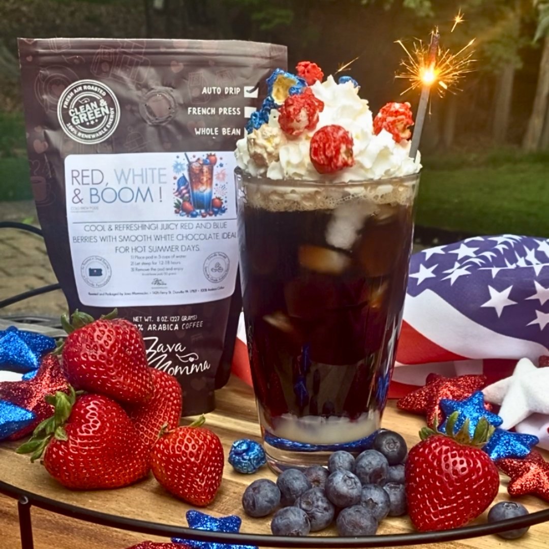 Red, White & BOOM! Cold Brew Pods - Java Momma