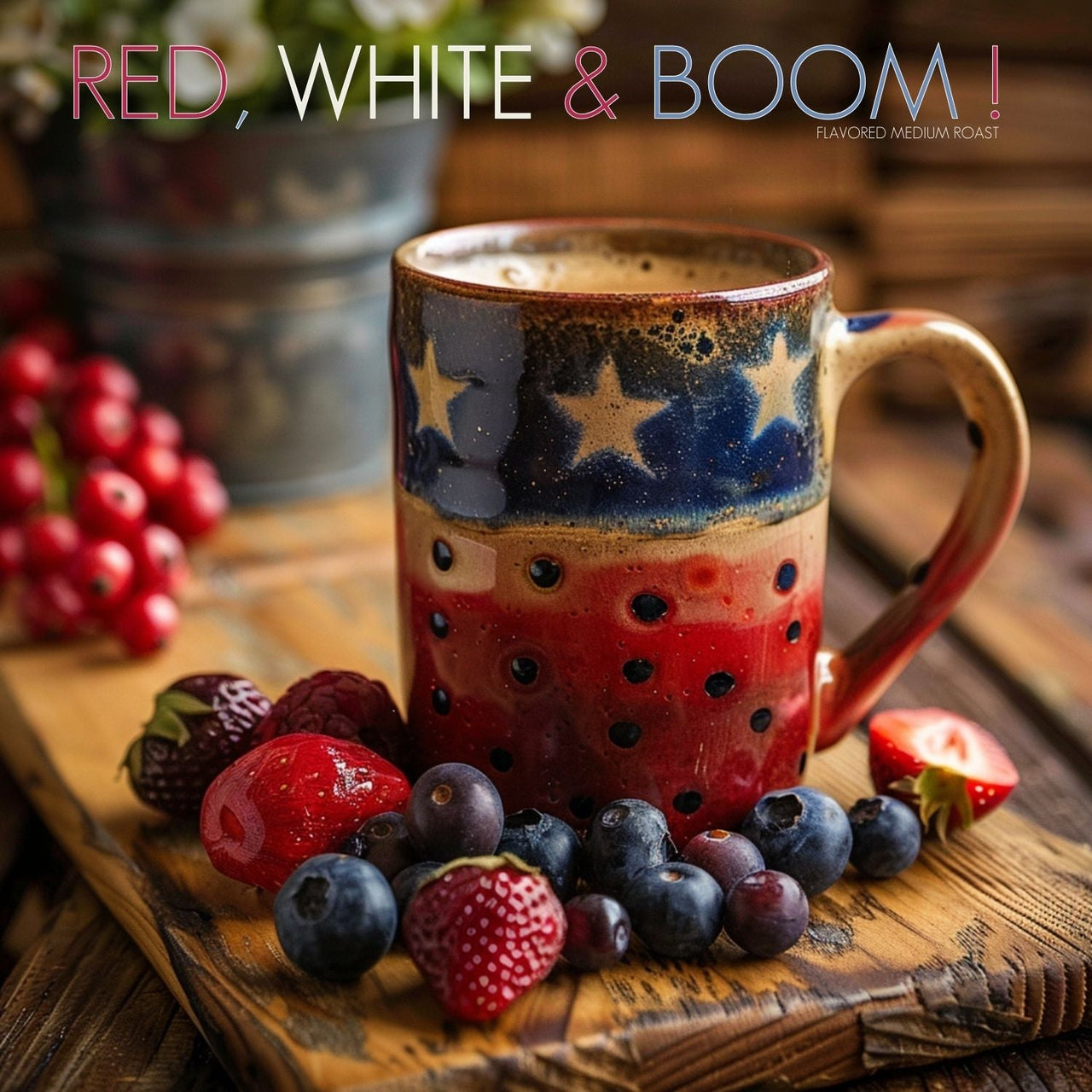 Red, White & BOOM! Flavored Coffee - Java Momma