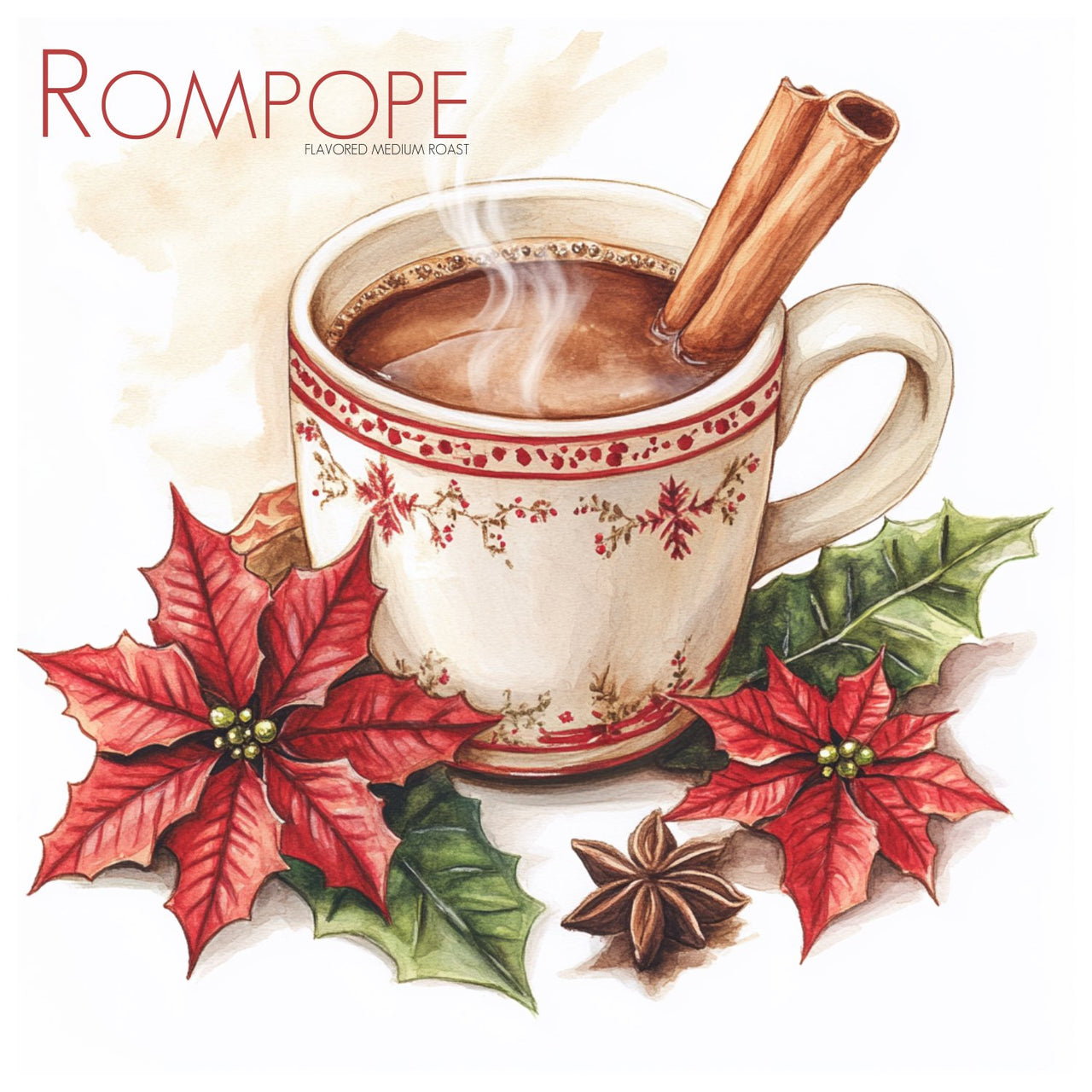 Rompope Flavored Coffee - Medium Roast Brazilian Single Origin - Java Momma