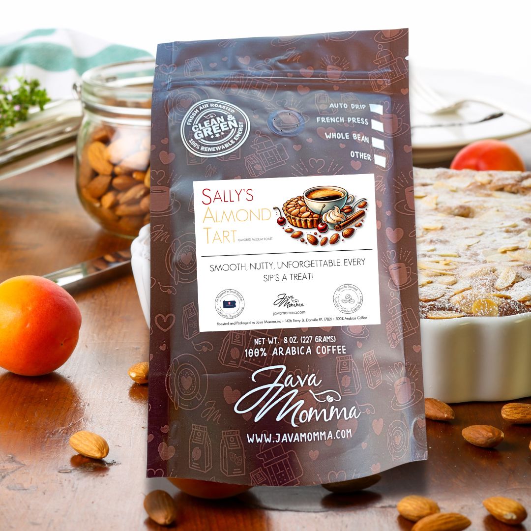 Sally's Almond Tart Coffee – A Nutty Favorite, Back for Black Friday 🌰☕ - Java Momma