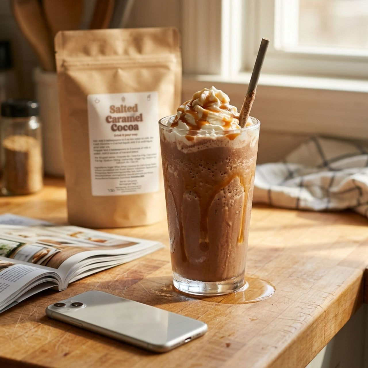 Salted Caramel Cocoa Drink Mix