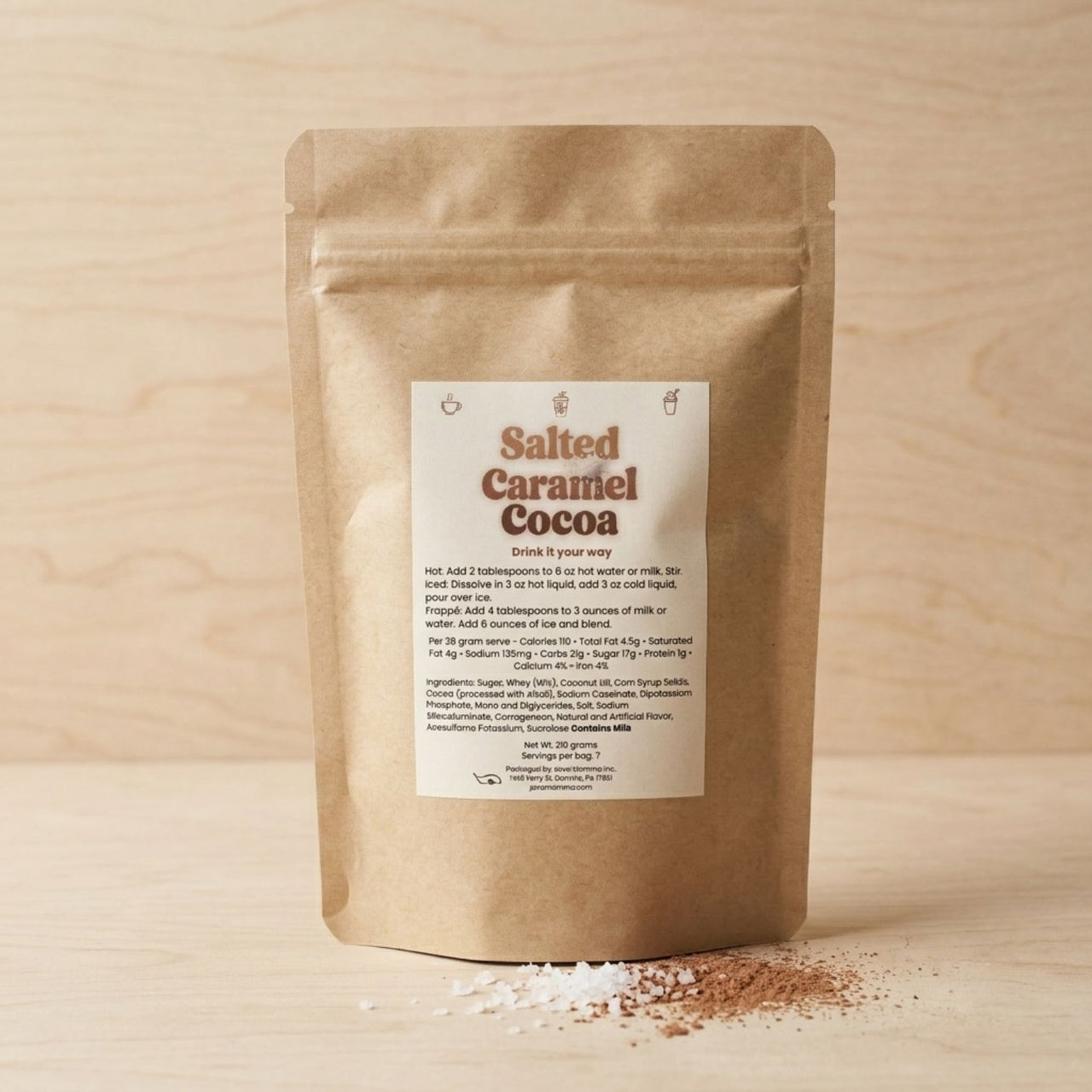 Salted Caramel Cocoa Drink Mix