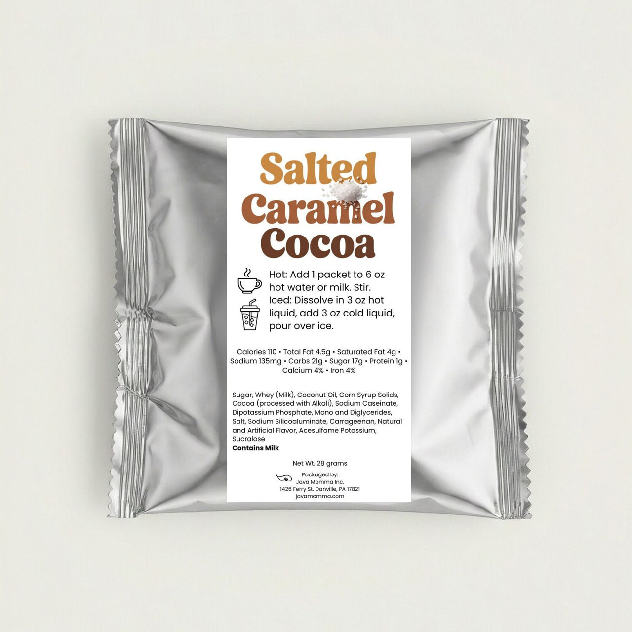 Salted Caramel Cocoa Drink Mix
