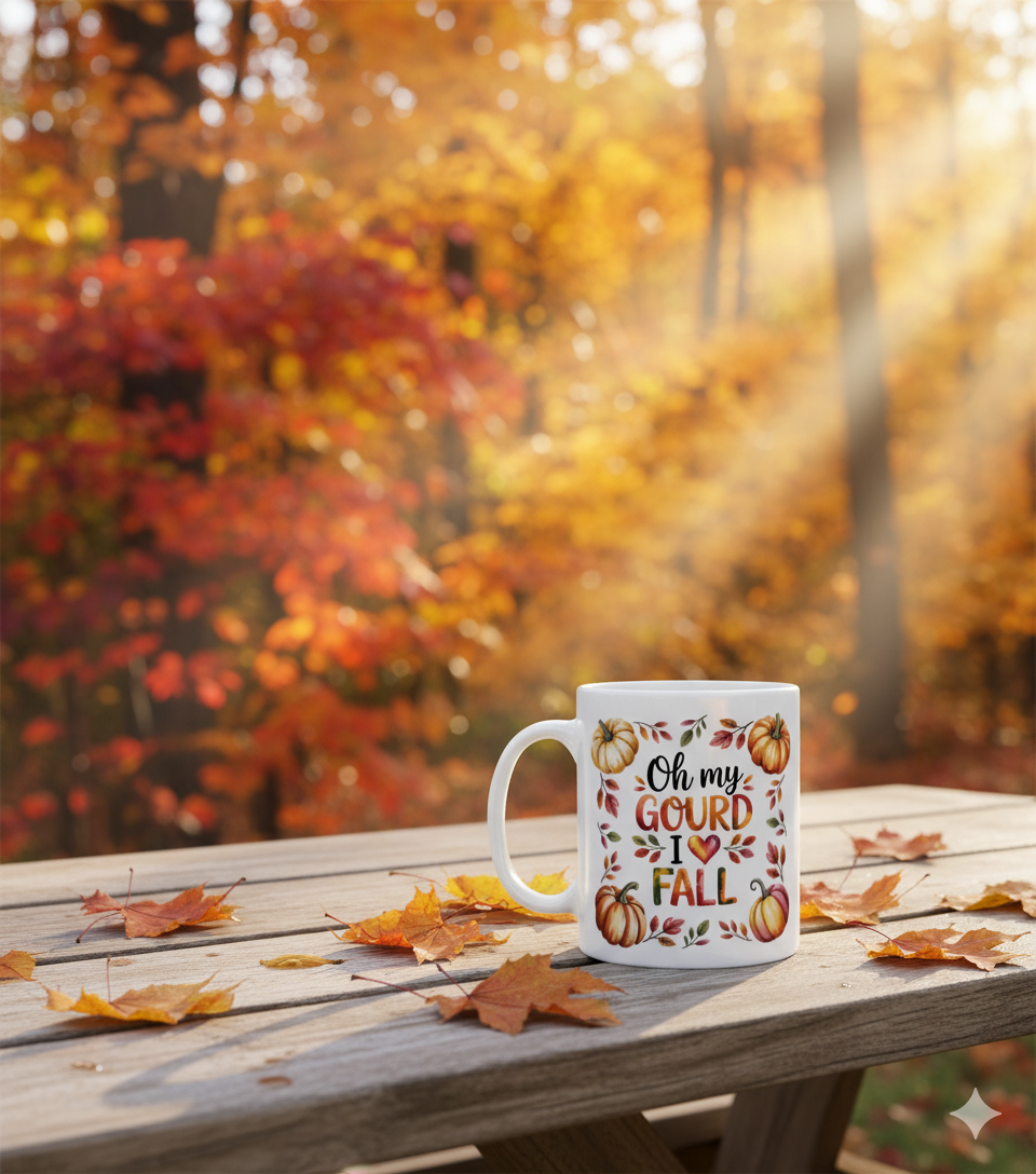 September Mug of the Month – Oh My Gourd I ❤️ Fall