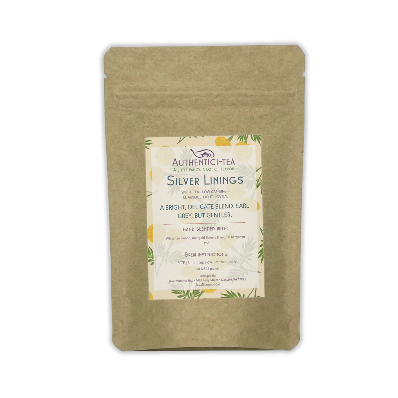 Silver Linings – White Earl Grey Tea