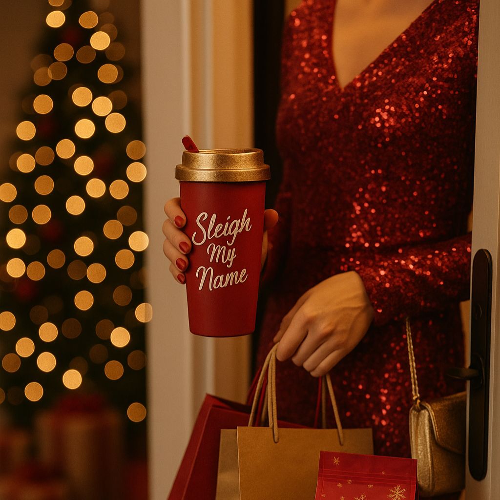Sleigh My Name – A Festive Flavor That Slays 🎄☕