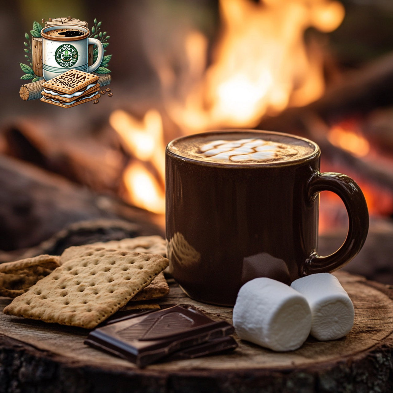 S'mores Flavored Coffee - Java Momma