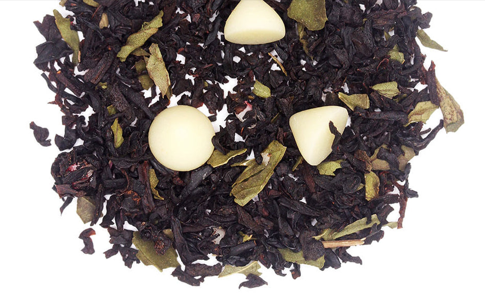 Snowbound Peppermint Black Tea ❄️ – Cozy Mint, White Chocolate & Vanilla Bliss