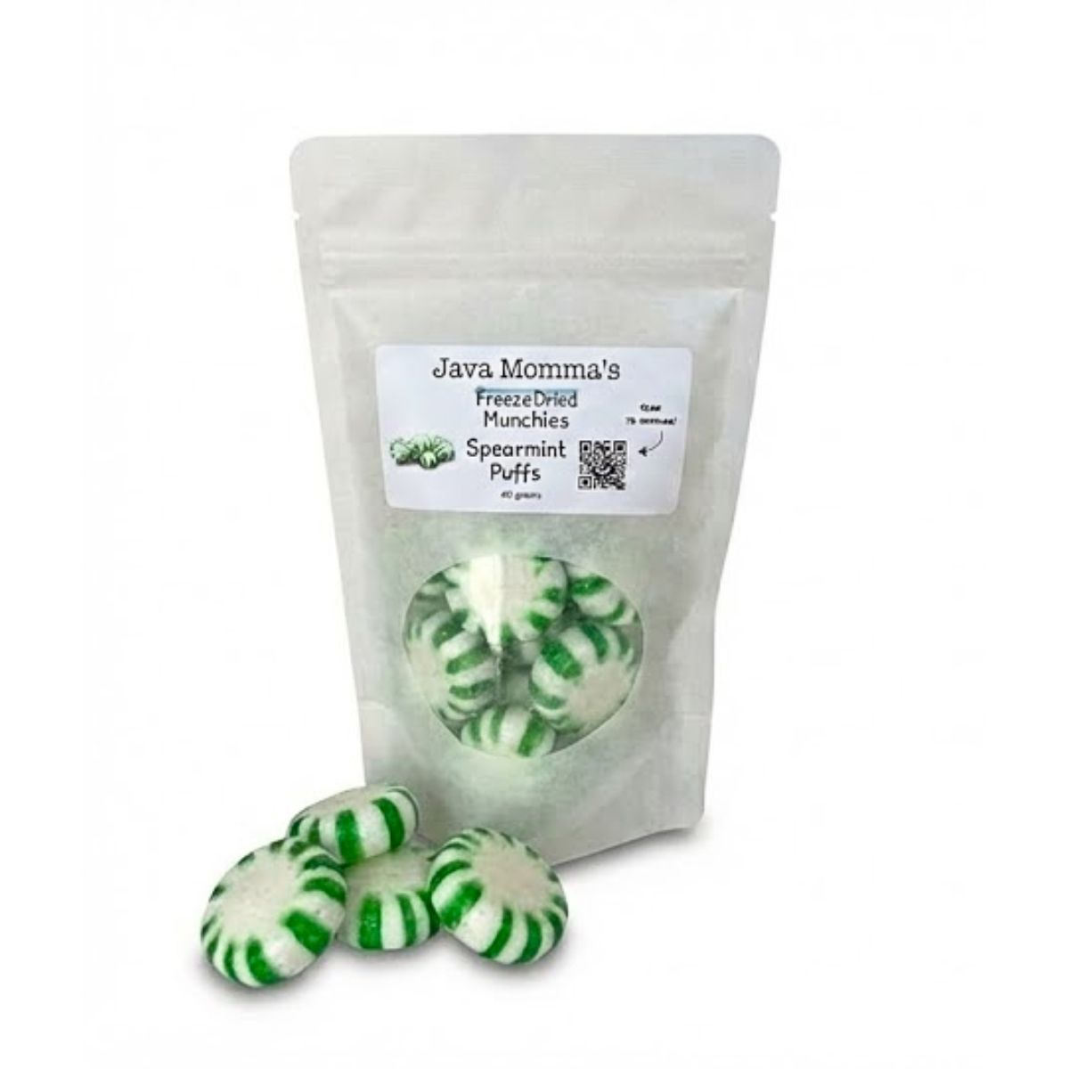 Spearmint Puffs – The Stripe That Snaps Back