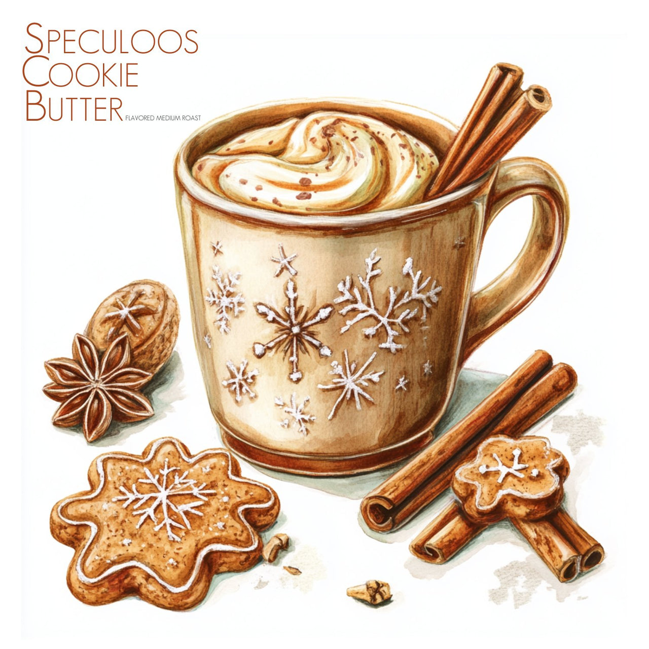 Speculoos Cookie Butter – Creamy, Cinnamon - Spiced Dessert Coffee 🍪☕ - Java Momma