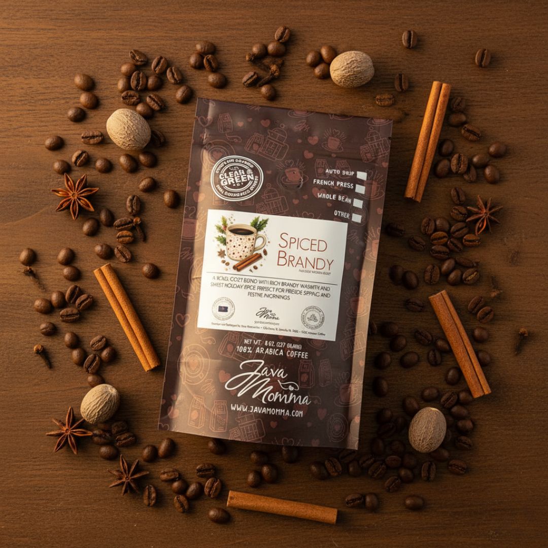 Spiced Brandy Coffee – Festive Holiday Blend