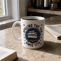 Thumbnail for Spilling the Tea Since 1773 Mug  — 11oz Ceramic Coffee Mug